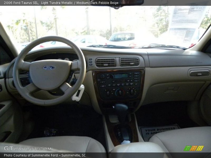 Light Tundra Metallic / Medium/Dark Pebble Beige 2006 Ford Taurus SEL