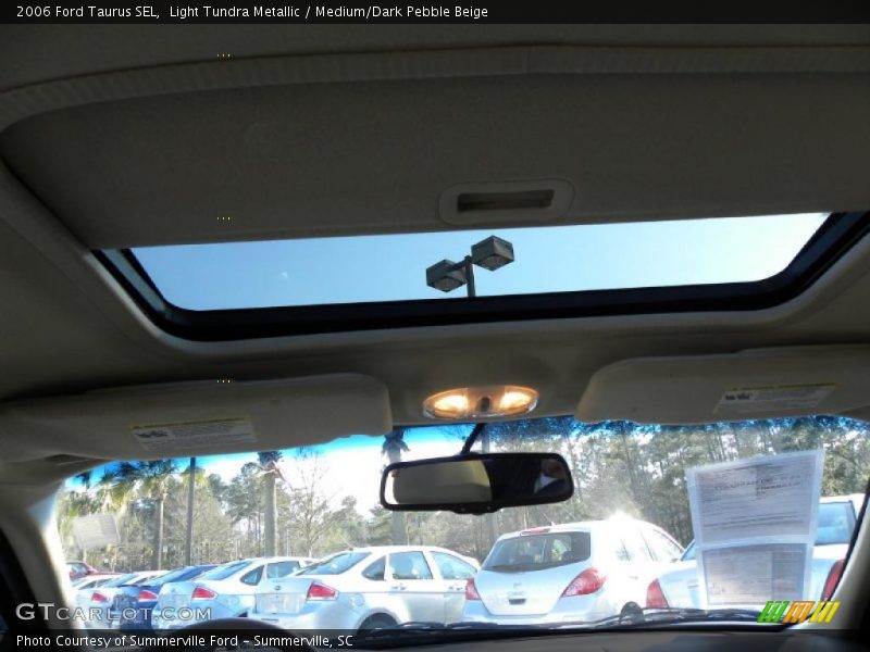 Light Tundra Metallic / Medium/Dark Pebble Beige 2006 Ford Taurus SEL