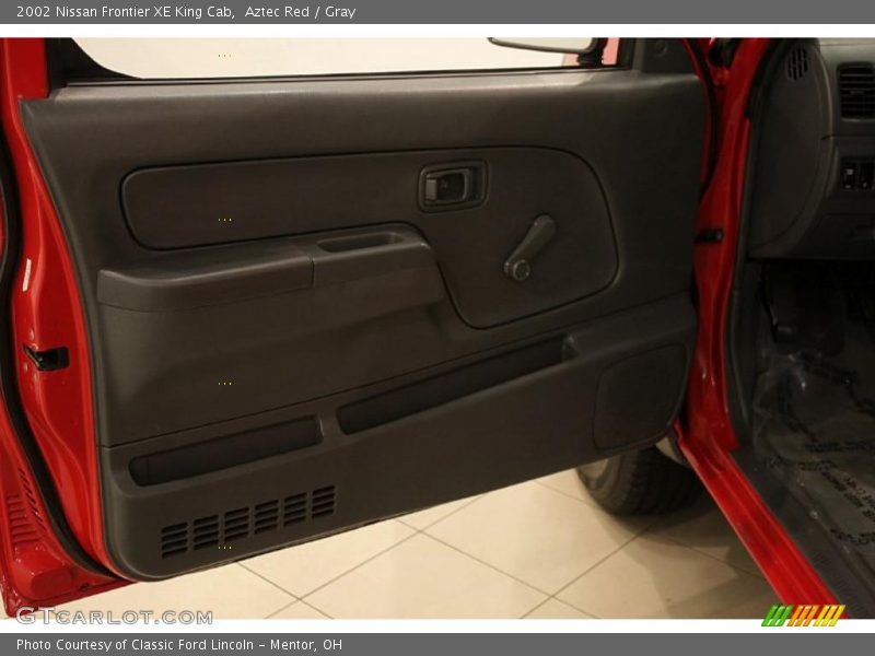 Aztec Red / Gray 2002 Nissan Frontier XE King Cab