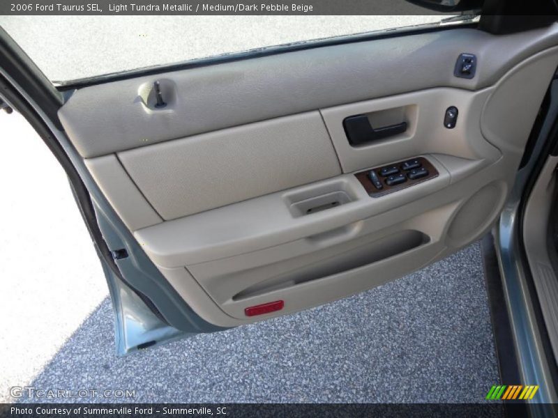 Light Tundra Metallic / Medium/Dark Pebble Beige 2006 Ford Taurus SEL