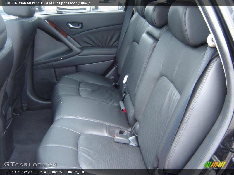 Super Black / Black 2009 Nissan Murano LE AWD