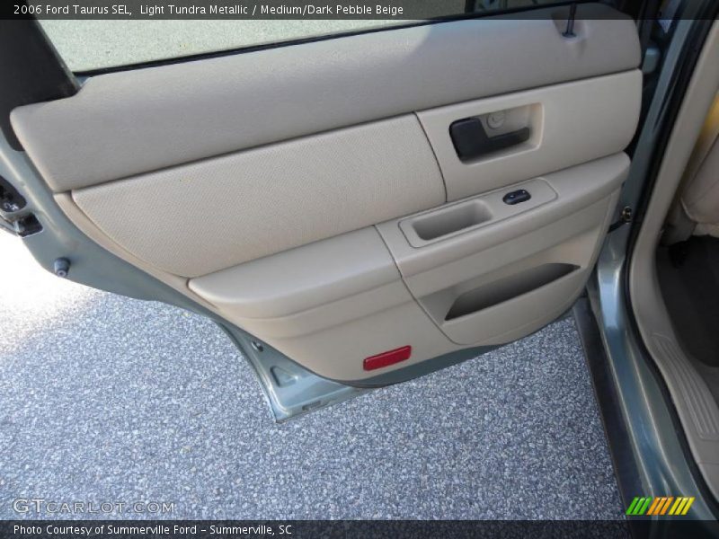 Light Tundra Metallic / Medium/Dark Pebble Beige 2006 Ford Taurus SEL