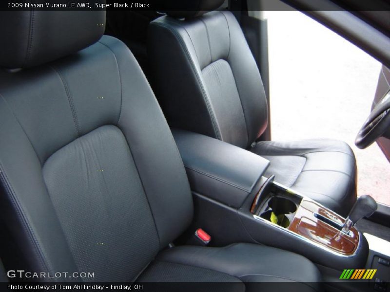 Super Black / Black 2009 Nissan Murano LE AWD