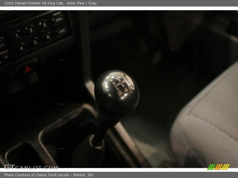 Aztec Red / Gray 2002 Nissan Frontier XE King Cab