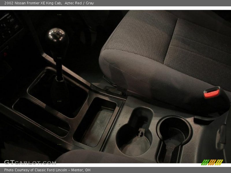 Aztec Red / Gray 2002 Nissan Frontier XE King Cab