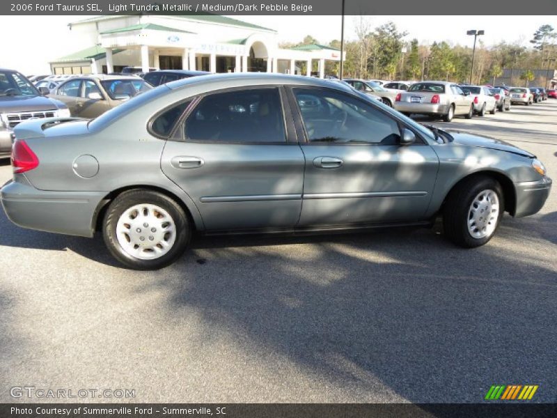 Light Tundra Metallic / Medium/Dark Pebble Beige 2006 Ford Taurus SEL