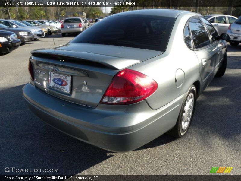 Light Tundra Metallic / Medium/Dark Pebble Beige 2006 Ford Taurus SEL