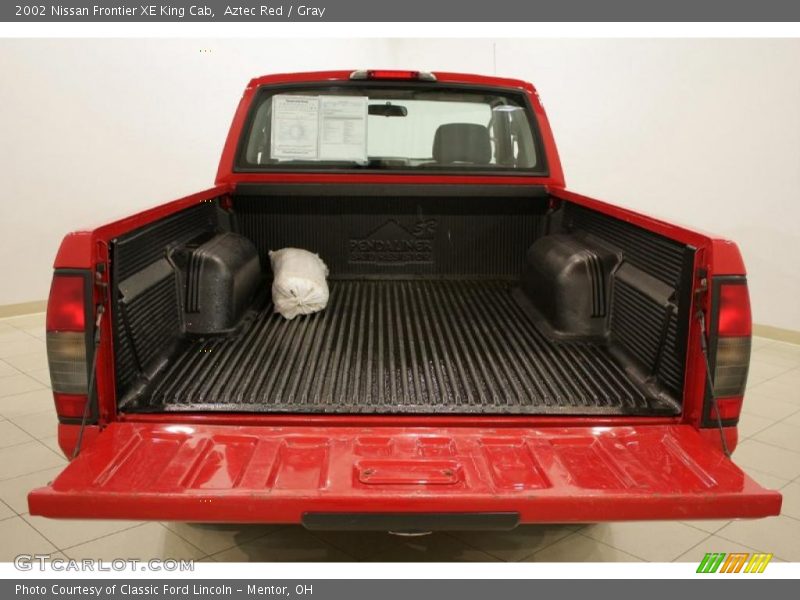 Aztec Red / Gray 2002 Nissan Frontier XE King Cab