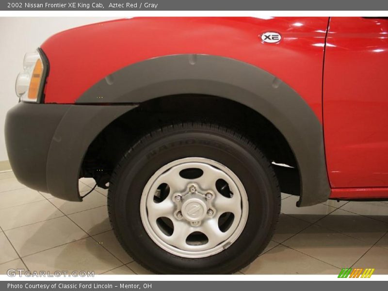 Aztec Red / Gray 2002 Nissan Frontier XE King Cab