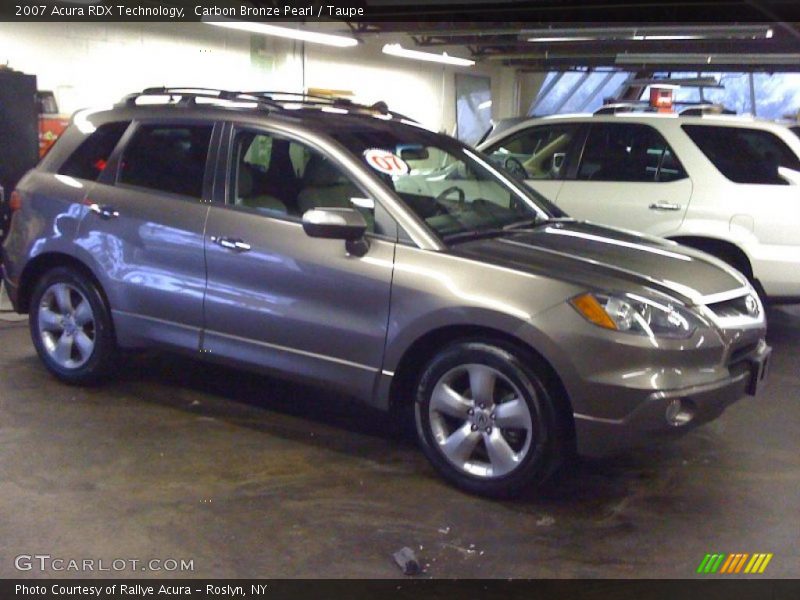 Carbon Bronze Pearl / Taupe 2007 Acura RDX Technology
