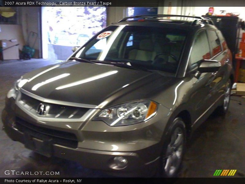 Carbon Bronze Pearl / Taupe 2007 Acura RDX Technology