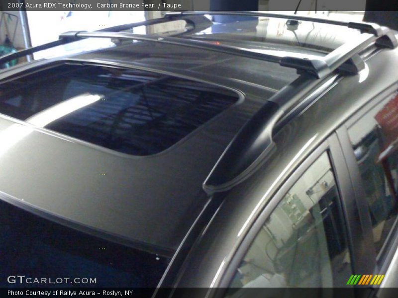 Carbon Bronze Pearl / Taupe 2007 Acura RDX Technology