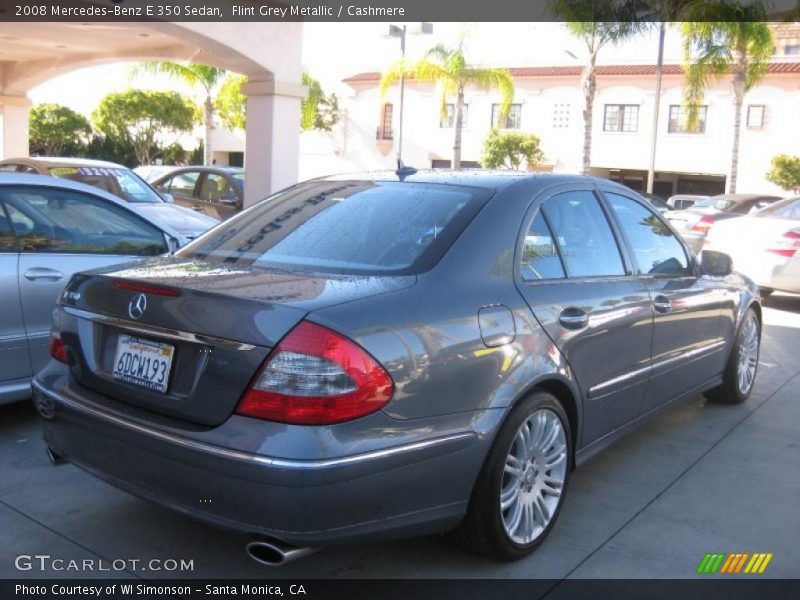 Flint Grey Metallic / Cashmere 2008 Mercedes-Benz E 350 Sedan