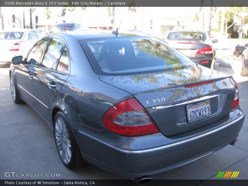 Flint Grey Metallic / Cashmere 2008 Mercedes-Benz E 350 Sedan