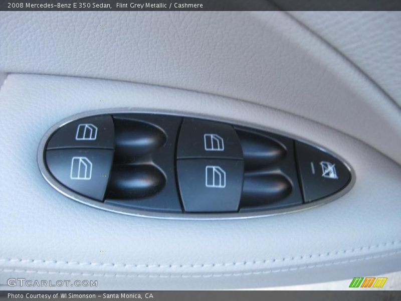 Flint Grey Metallic / Cashmere 2008 Mercedes-Benz E 350 Sedan