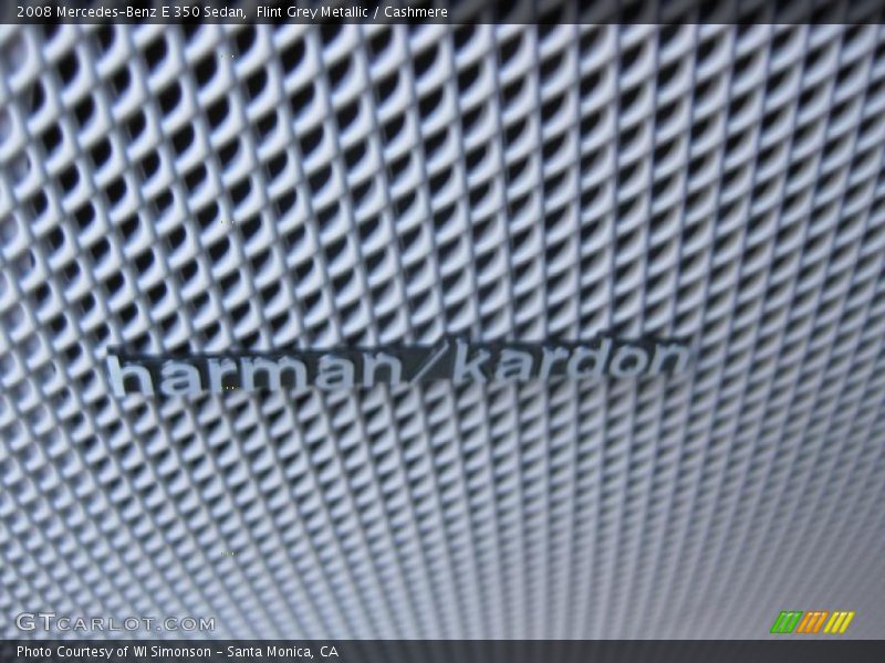 Flint Grey Metallic / Cashmere 2008 Mercedes-Benz E 350 Sedan