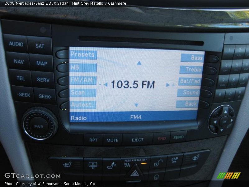 Flint Grey Metallic / Cashmere 2008 Mercedes-Benz E 350 Sedan