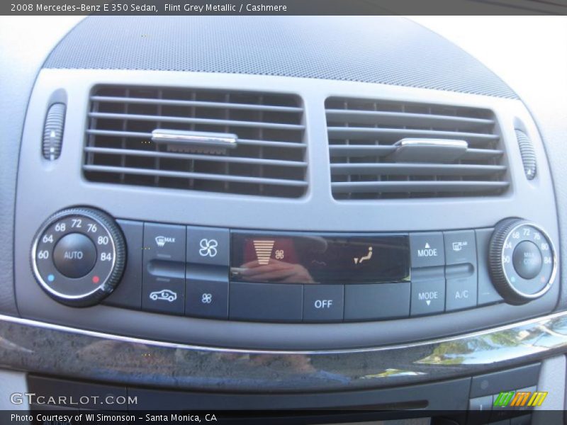 Flint Grey Metallic / Cashmere 2008 Mercedes-Benz E 350 Sedan