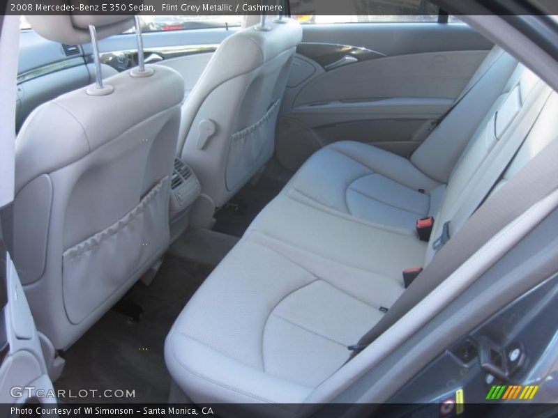 Flint Grey Metallic / Cashmere 2008 Mercedes-Benz E 350 Sedan
