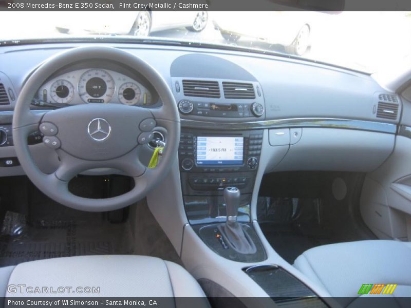 Flint Grey Metallic / Cashmere 2008 Mercedes-Benz E 350 Sedan