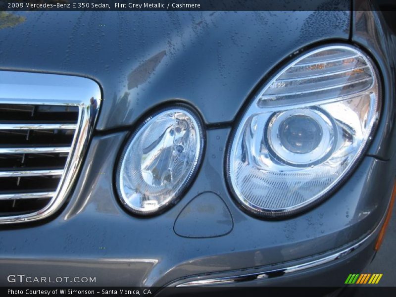 Flint Grey Metallic / Cashmere 2008 Mercedes-Benz E 350 Sedan