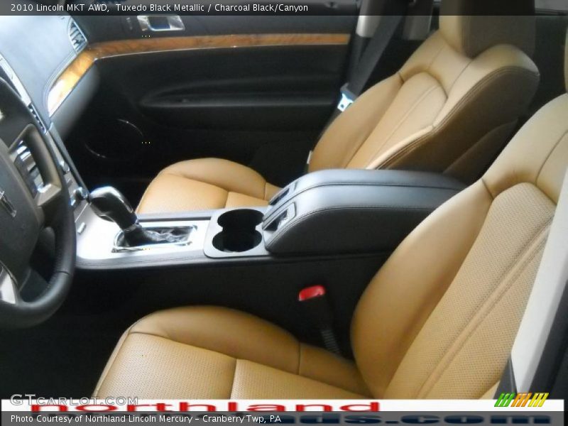 Tuxedo Black Metallic / Charcoal Black/Canyon 2010 Lincoln MKT AWD