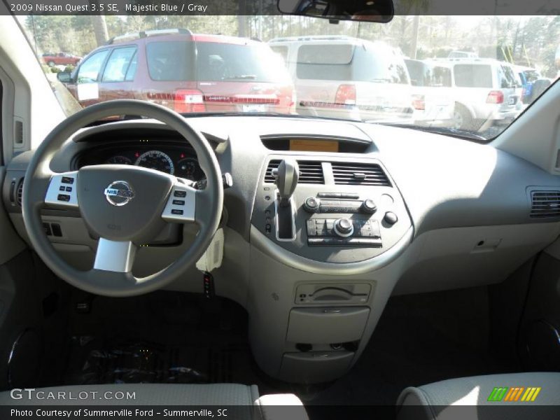 Majestic Blue / Gray 2009 Nissan Quest 3.5 SE