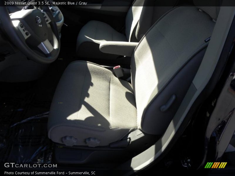 Majestic Blue / Gray 2009 Nissan Quest 3.5 SE