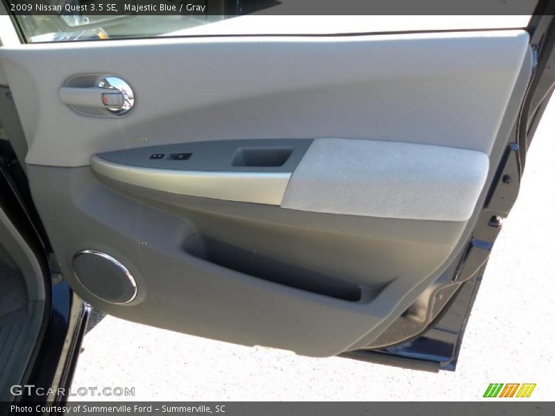 Majestic Blue / Gray 2009 Nissan Quest 3.5 SE