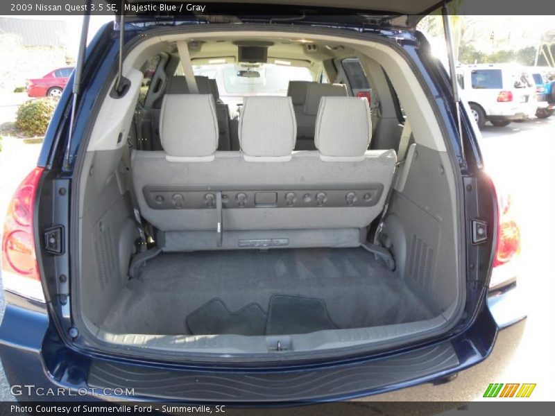 Majestic Blue / Gray 2009 Nissan Quest 3.5 SE