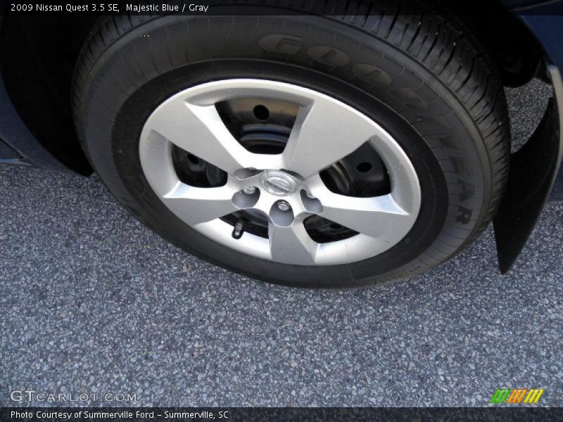 Majestic Blue / Gray 2009 Nissan Quest 3.5 SE