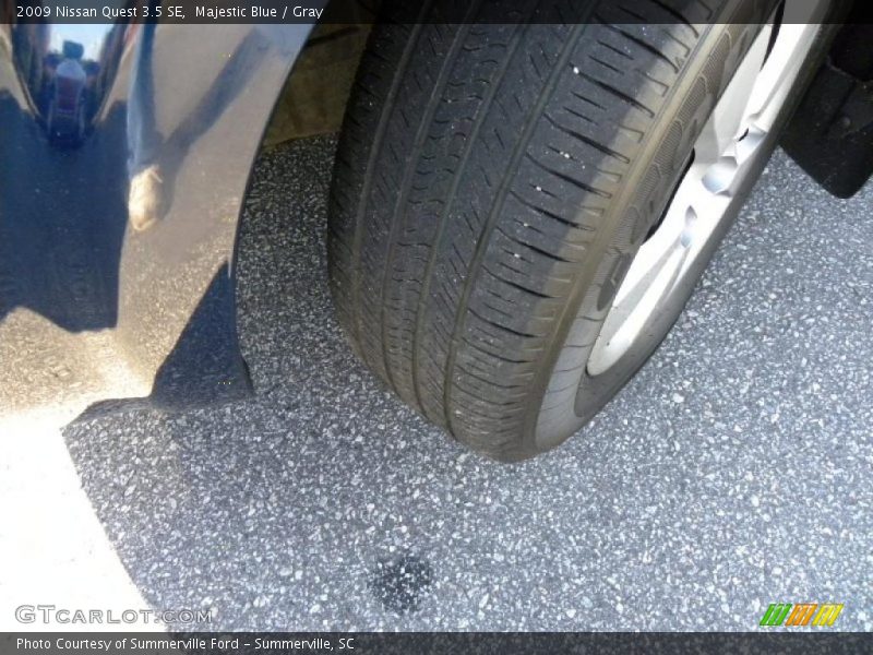 Majestic Blue / Gray 2009 Nissan Quest 3.5 SE