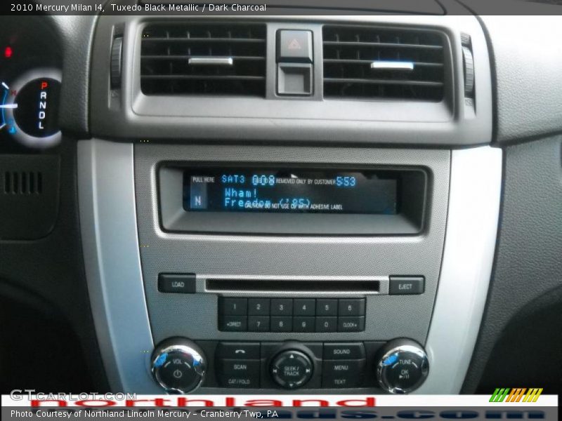 Tuxedo Black Metallic / Dark Charcoal 2010 Mercury Milan I4