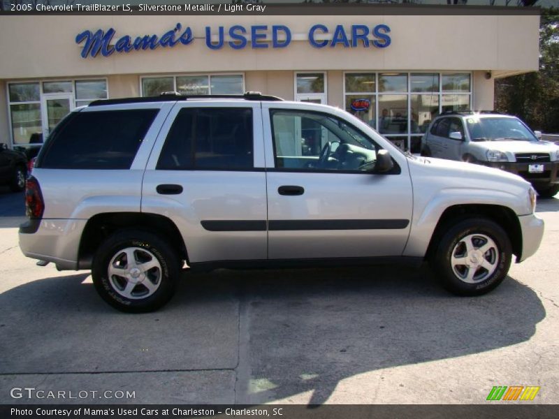 Silverstone Metallic / Light Gray 2005 Chevrolet TrailBlazer LS