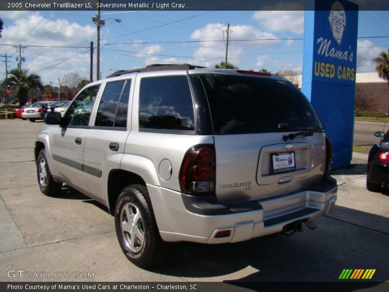 Silverstone Metallic / Light Gray 2005 Chevrolet TrailBlazer LS