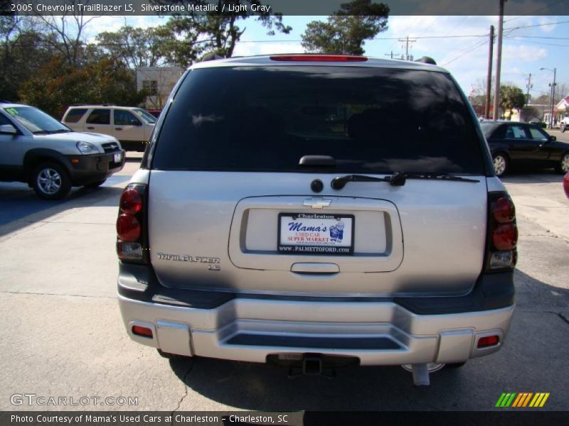 Silverstone Metallic / Light Gray 2005 Chevrolet TrailBlazer LS