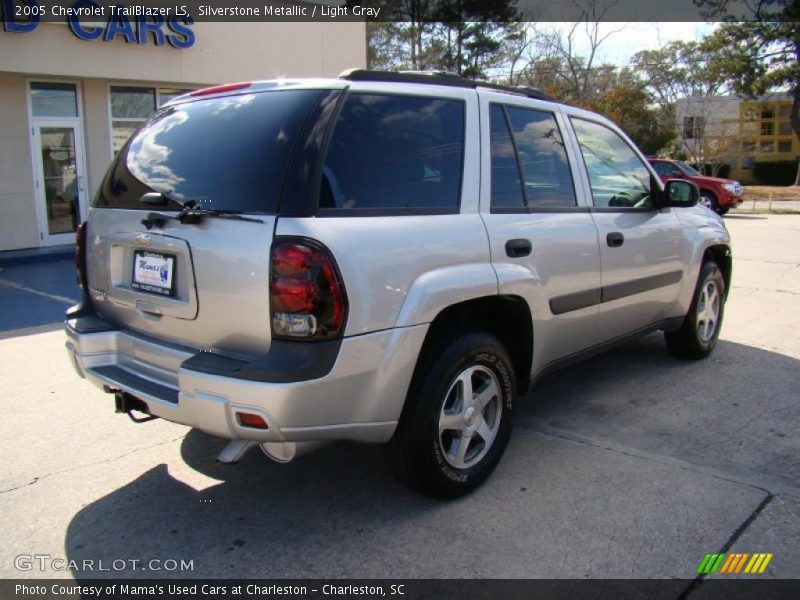 Silverstone Metallic / Light Gray 2005 Chevrolet TrailBlazer LS