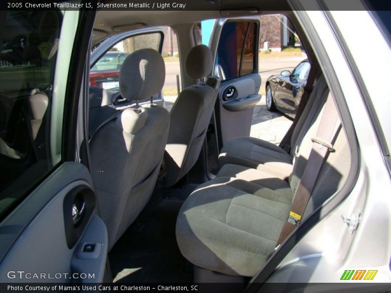 Silverstone Metallic / Light Gray 2005 Chevrolet TrailBlazer LS