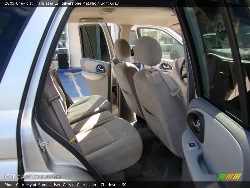 Silverstone Metallic / Light Gray 2005 Chevrolet TrailBlazer LS