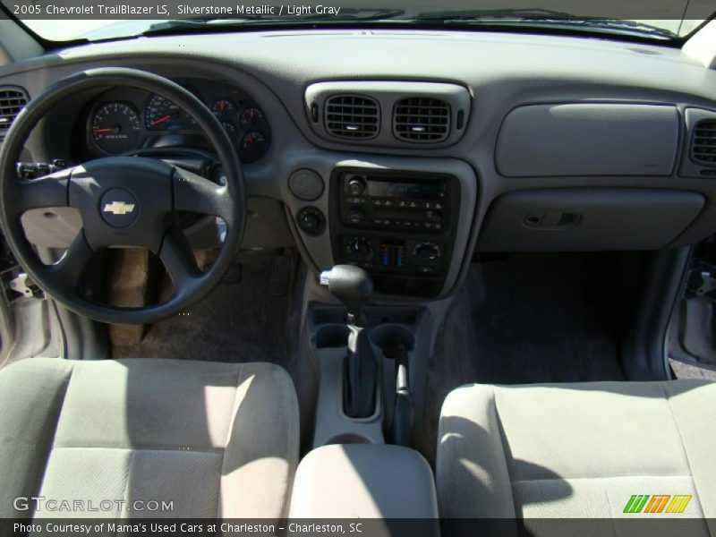 Silverstone Metallic / Light Gray 2005 Chevrolet TrailBlazer LS