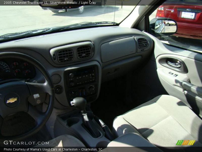 Silverstone Metallic / Light Gray 2005 Chevrolet TrailBlazer LS