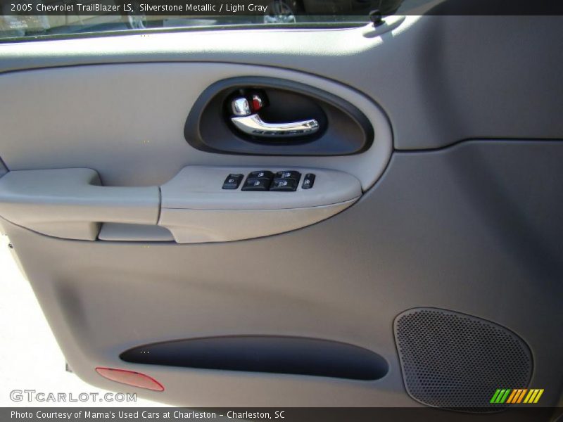 Silverstone Metallic / Light Gray 2005 Chevrolet TrailBlazer LS