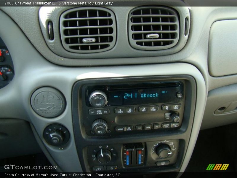 Silverstone Metallic / Light Gray 2005 Chevrolet TrailBlazer LS