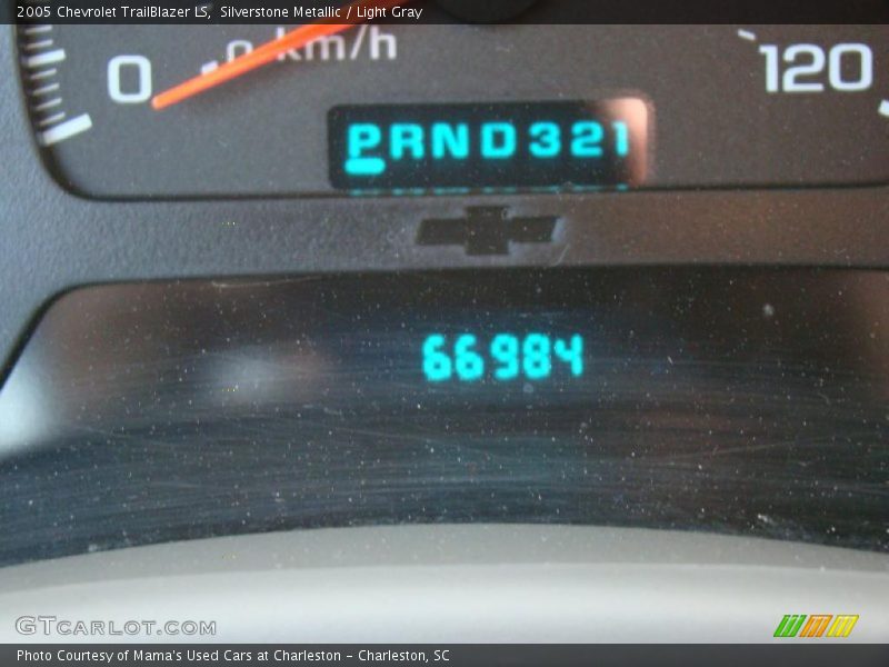 Silverstone Metallic / Light Gray 2005 Chevrolet TrailBlazer LS
