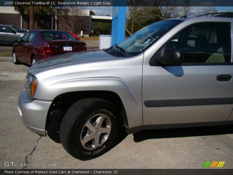 Silverstone Metallic / Light Gray 2005 Chevrolet TrailBlazer LS