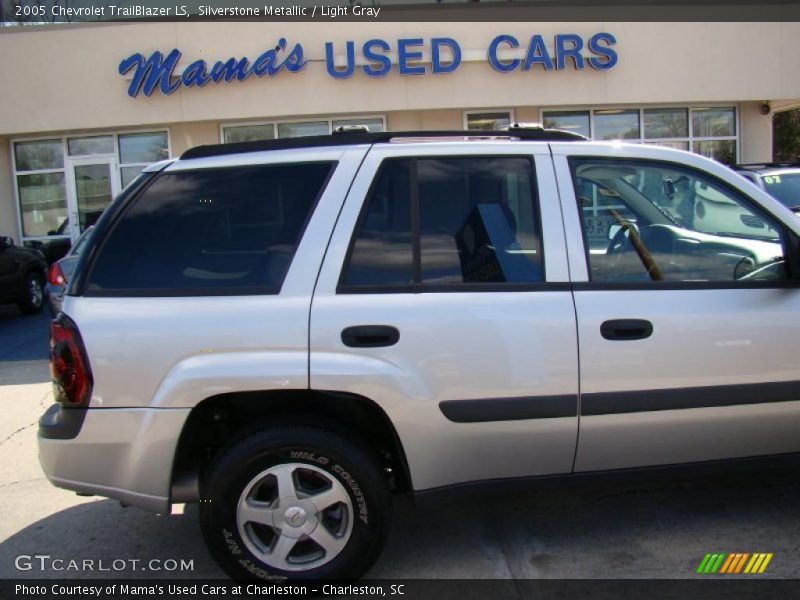 Silverstone Metallic / Light Gray 2005 Chevrolet TrailBlazer LS