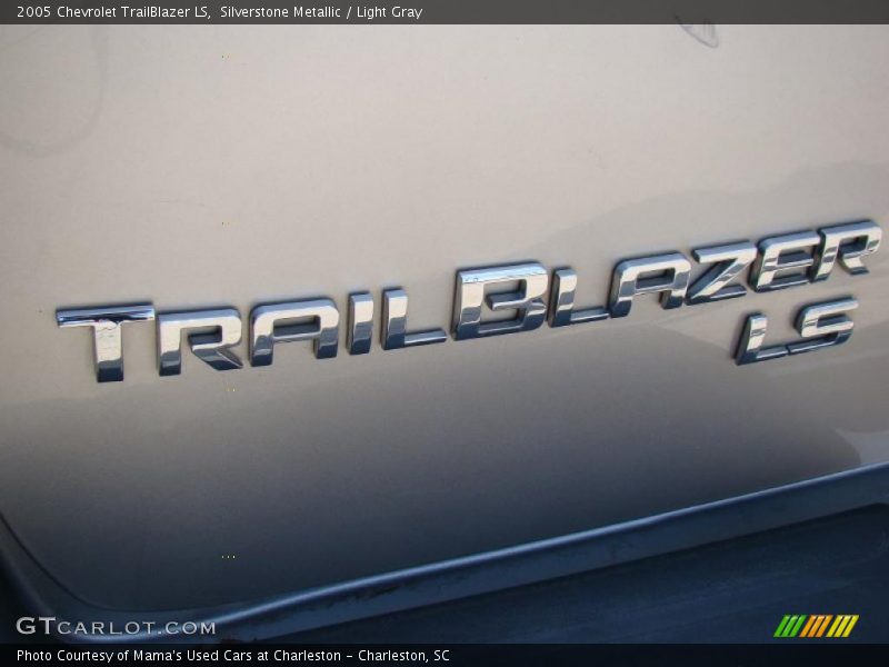 Silverstone Metallic / Light Gray 2005 Chevrolet TrailBlazer LS