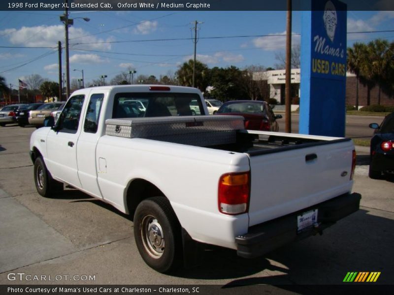 Oxford White / Medium Graphite 1998 Ford Ranger XL Extended Cab