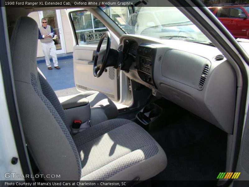 Oxford White / Medium Graphite 1998 Ford Ranger XL Extended Cab