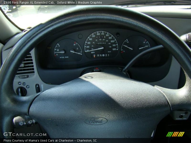 Oxford White / Medium Graphite 1998 Ford Ranger XL Extended Cab